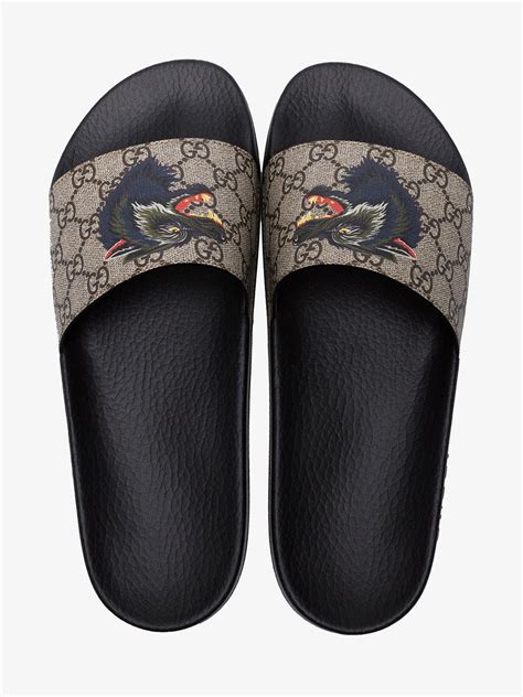 gucci snake slides mens|gucci men's slides sale.